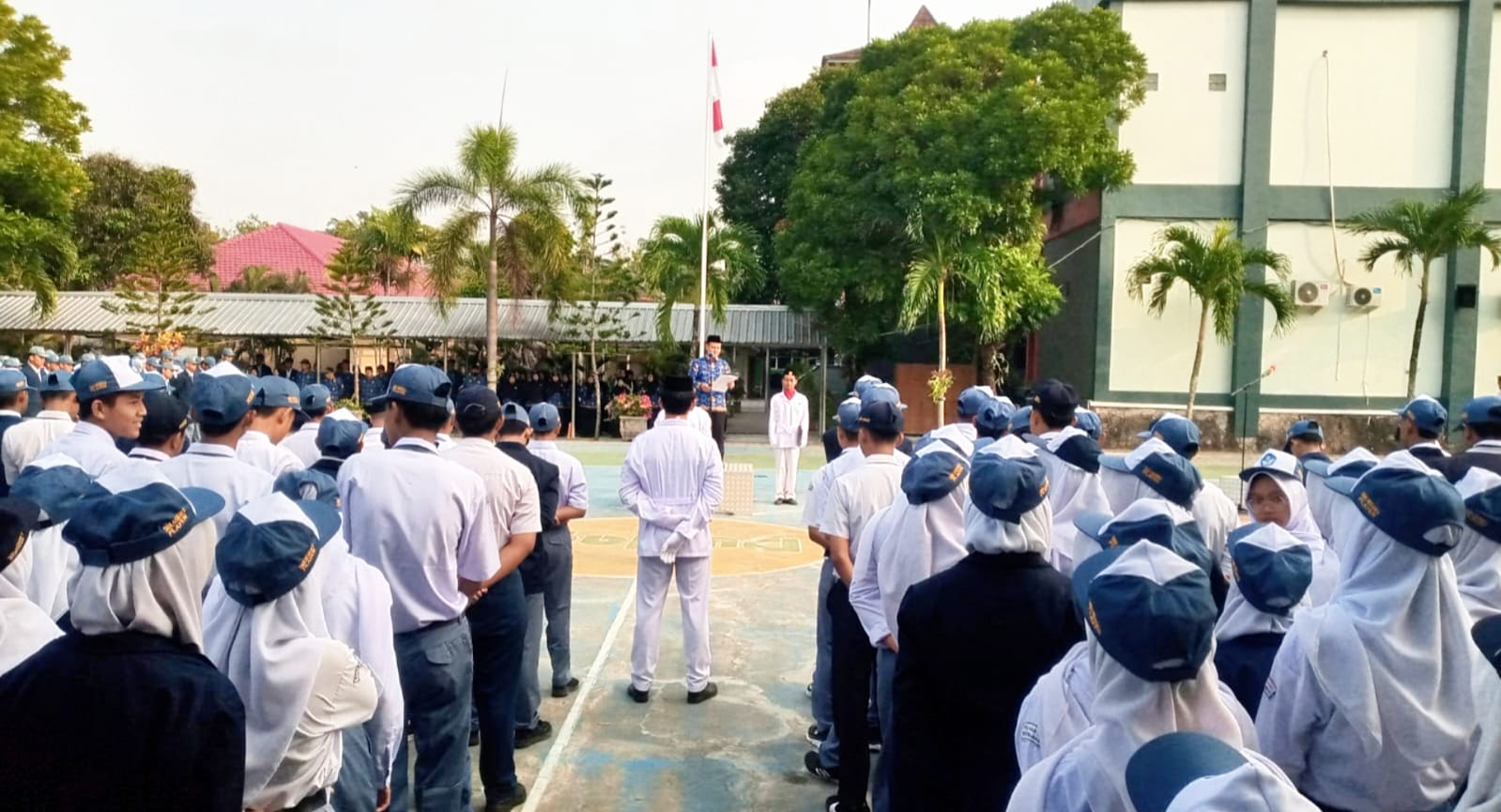 Memperingati Hari Ulang Tahun (HUT) Ke-81 Republik Indonesia di SMAN 2 Playen