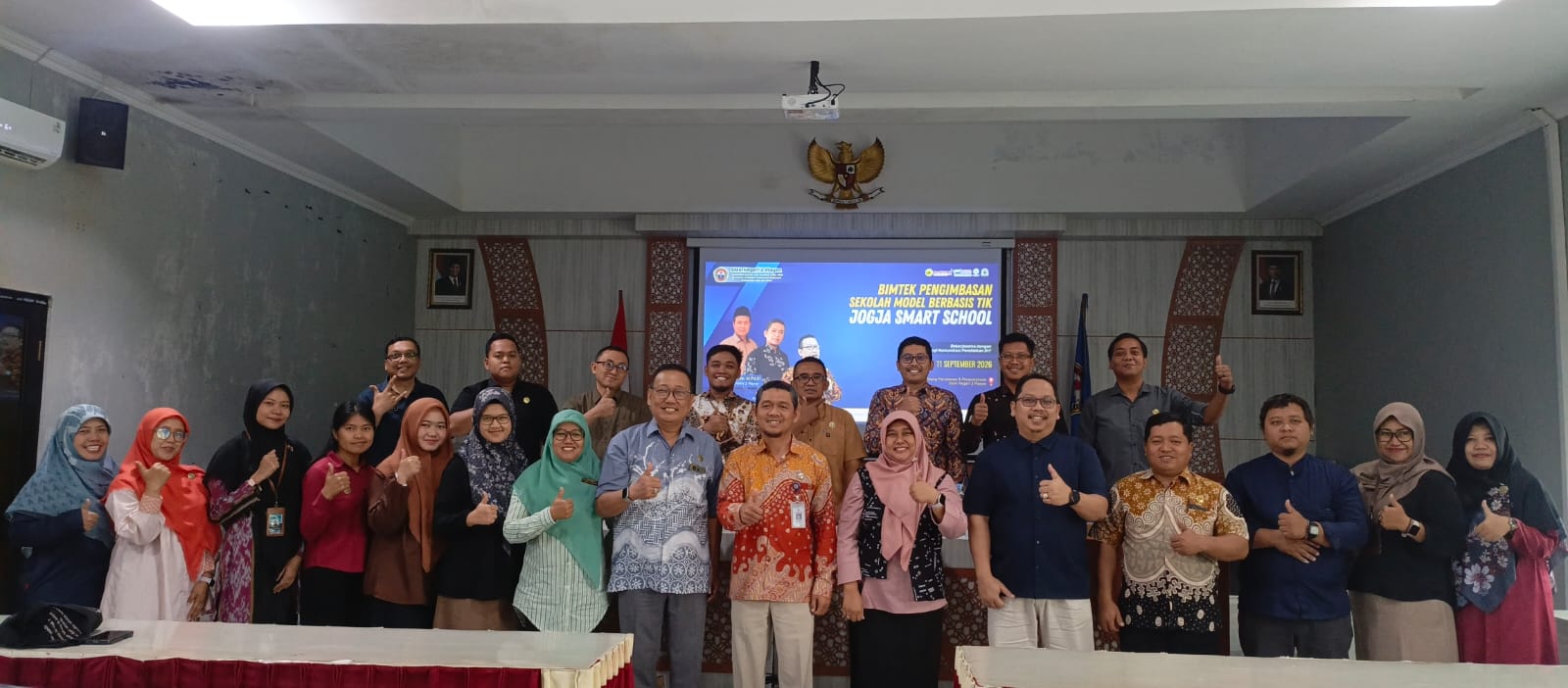 Akselerasi Digitalisasi Pendidikan, SMAN 2 Playen Gelar Bimtek Pengimbasan Sekolah Model JSS