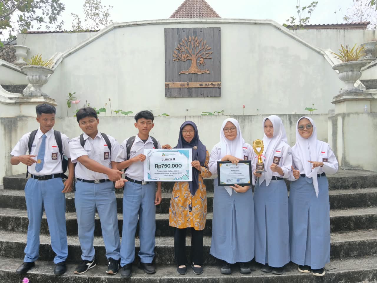 SMAN 2 Playen Raih Juara 2 Kategori Eco Culture dalam Program Conservation Goes to School 2026